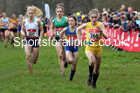 Junior girls, 2020 New Balance English Schools Champs., Sefton Park, Liverpool. Photo: David T. Hewitson/Sports for All Pics